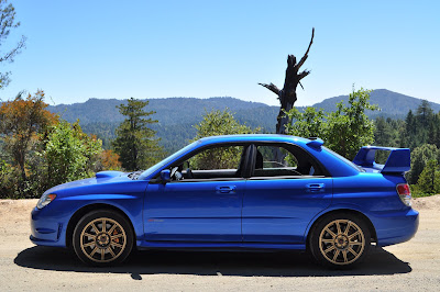 STi on Skyline Boulevard