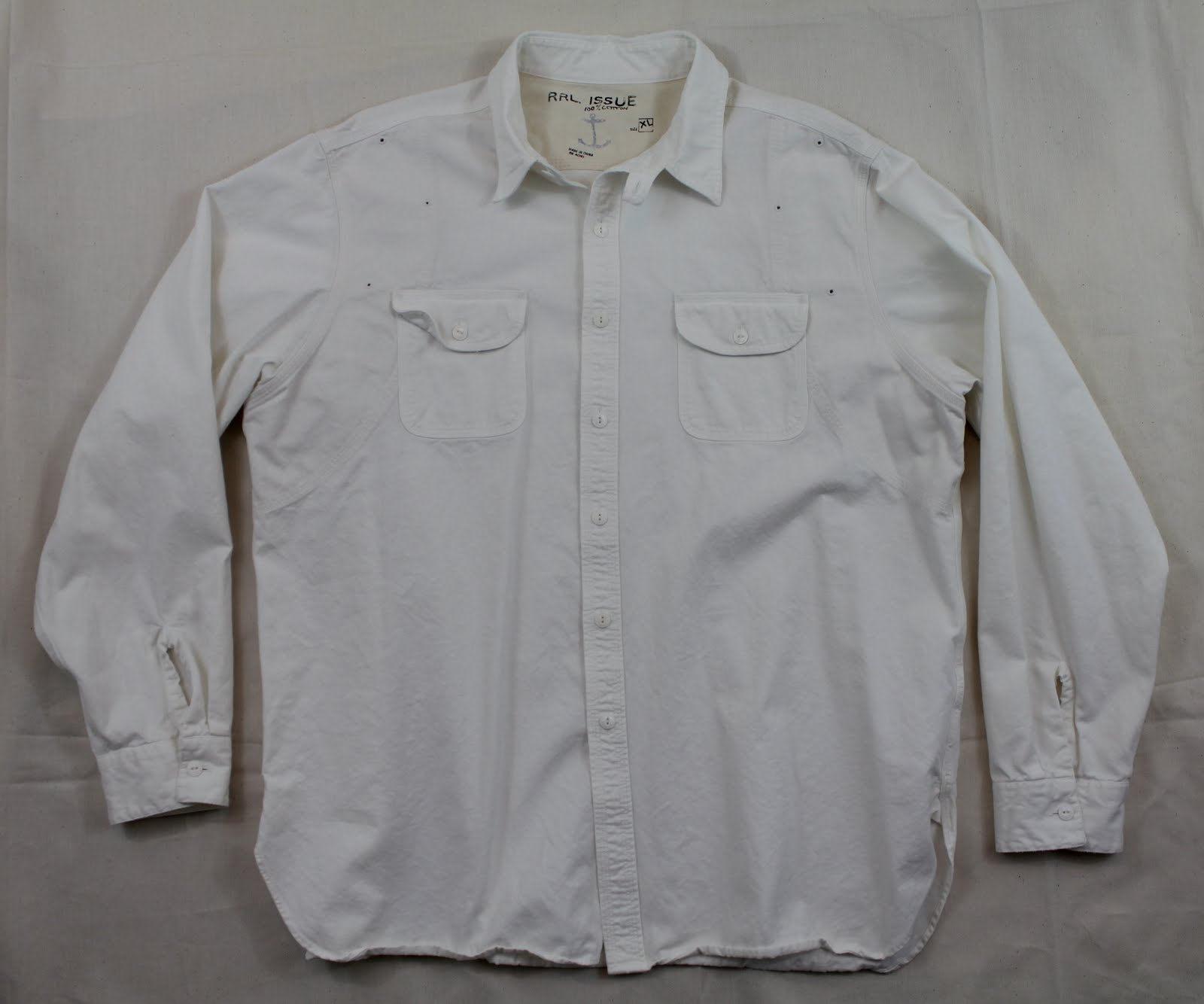 vintage workwear: Vent Hole Work Shirts…Part Two: Sugar Cane & Double RL