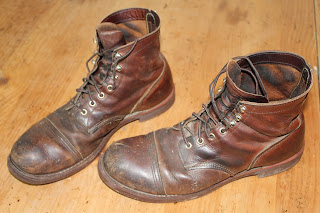 vintage workwear: Red Wing Work Boots