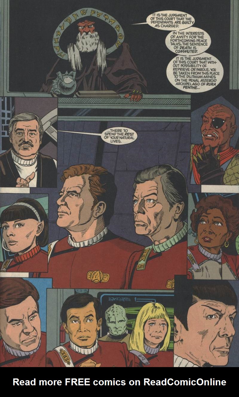 Read online Star Trek VI: The Undiscovered Country comic -  Issue # Full - 26