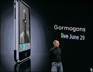 Volgi's iPhone shown
