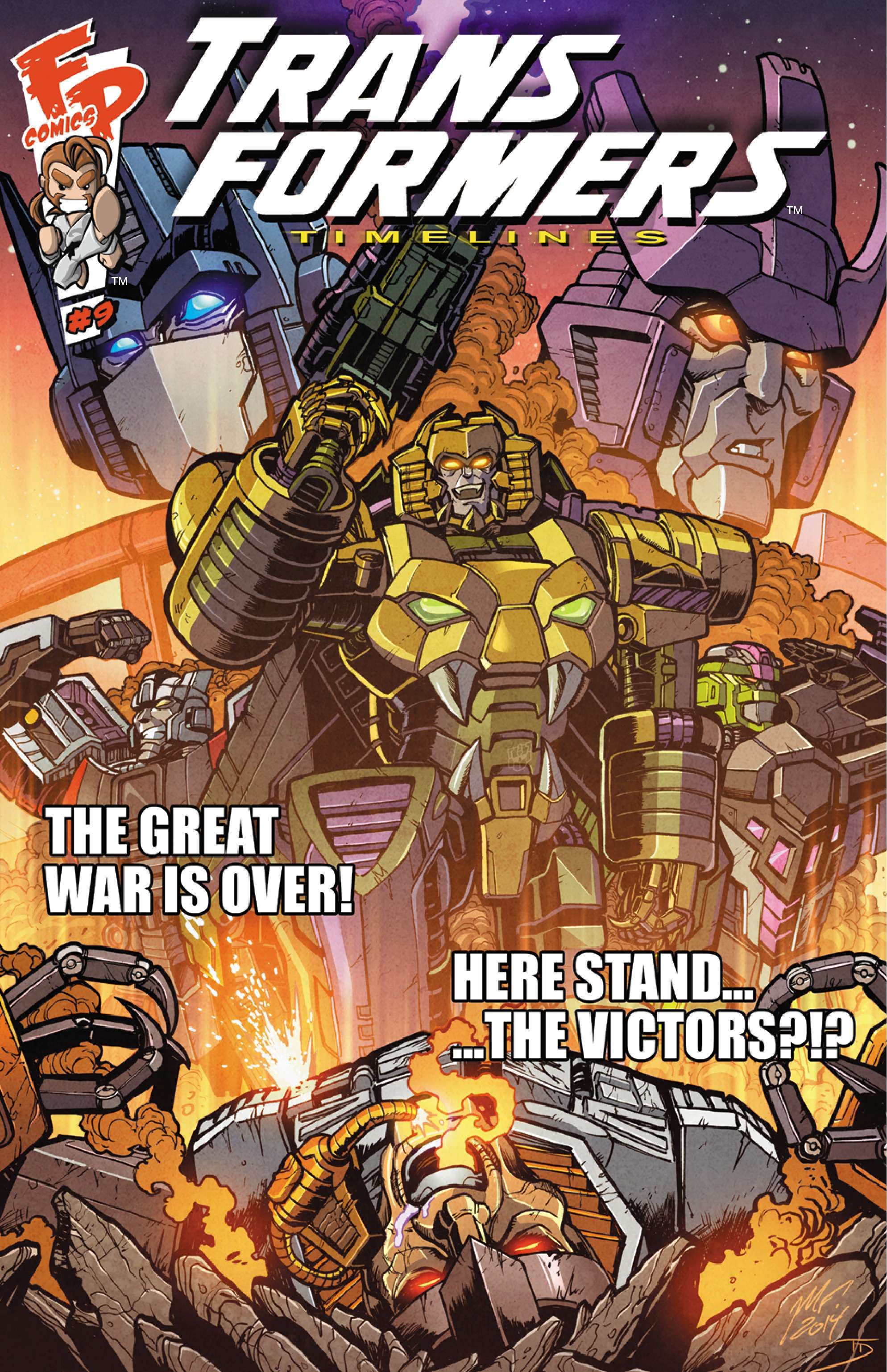 Read online Transformers: Timelines comic -  Issue #9 - 1