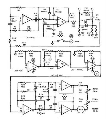 Blue Ring Tester Schematic Diagram