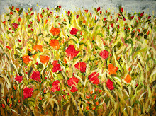 Red Flower field