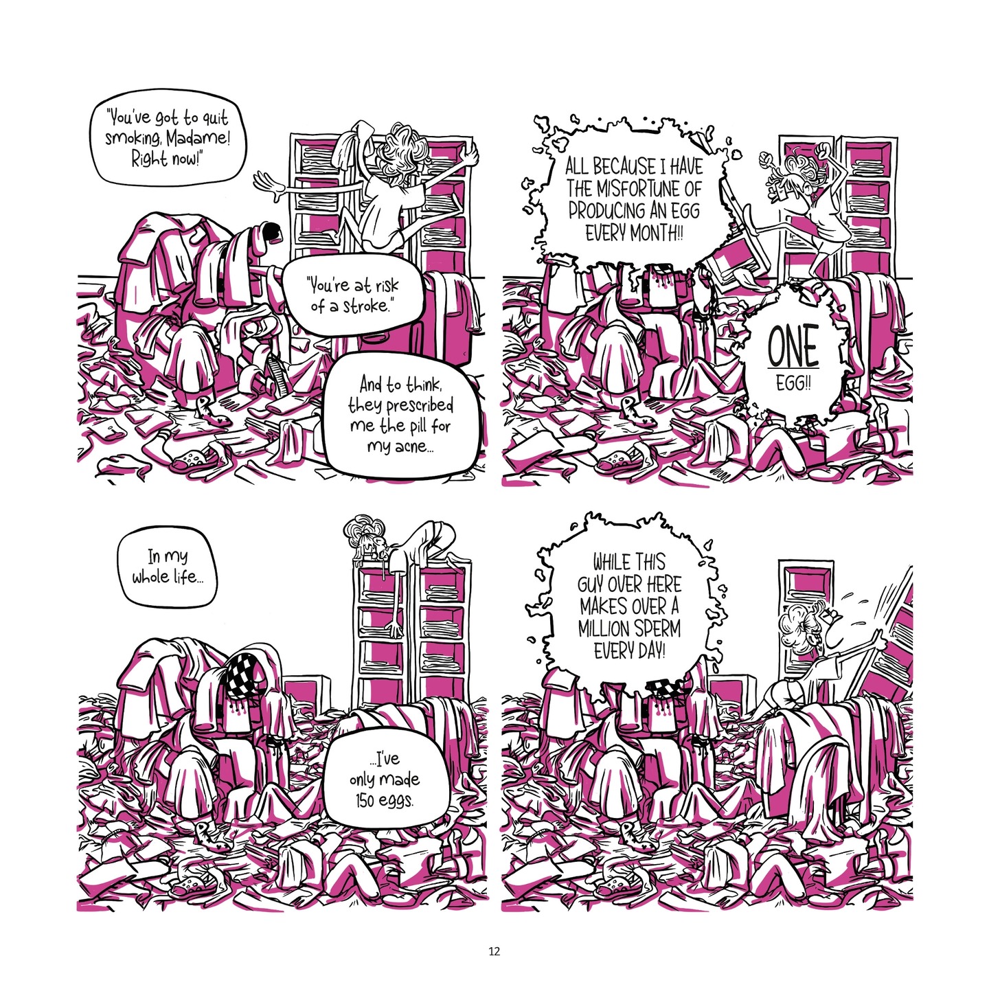 Read online Balls Up A Contraceptive Journey comic -  Issue # TPB - 12