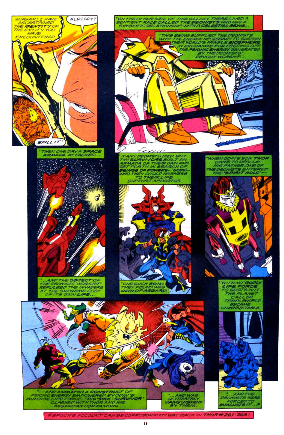 Read online Quasar comic -  Issue #36 - 8