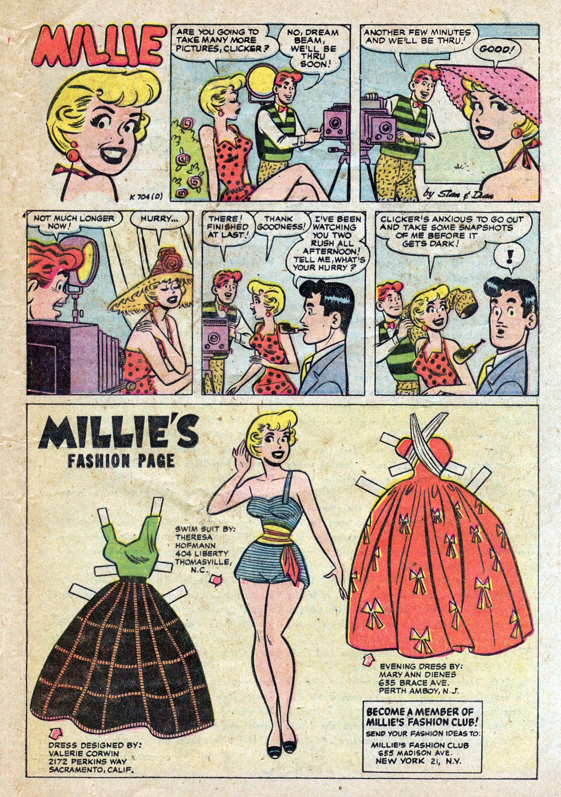 Read online Millie the Model comic -  Issue #72 - 17