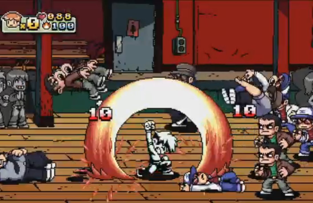 Red Baiduri Scott Pilgrim Vs PSN XBLA