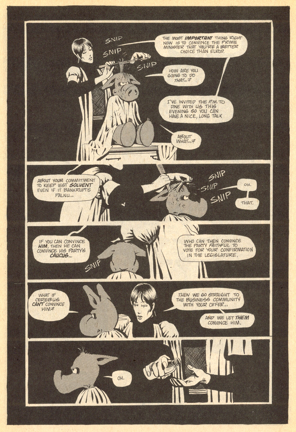 Read online Cerebus comic -  Issue #35 - 12