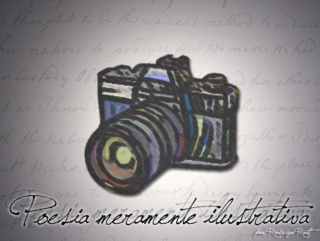 *poesia meramente ilustrativa