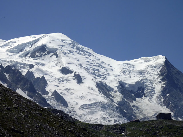 Vista del Mont Blanc desde la plane de l'Aiguille