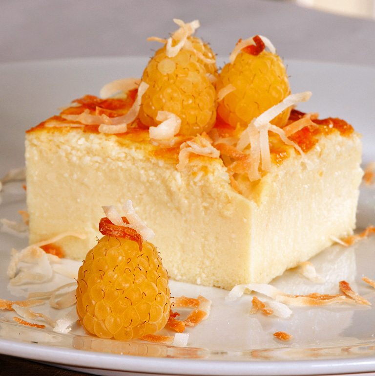 JULES FOOD... COCONUT EGG CUSTARD...a healthy treat for anytime