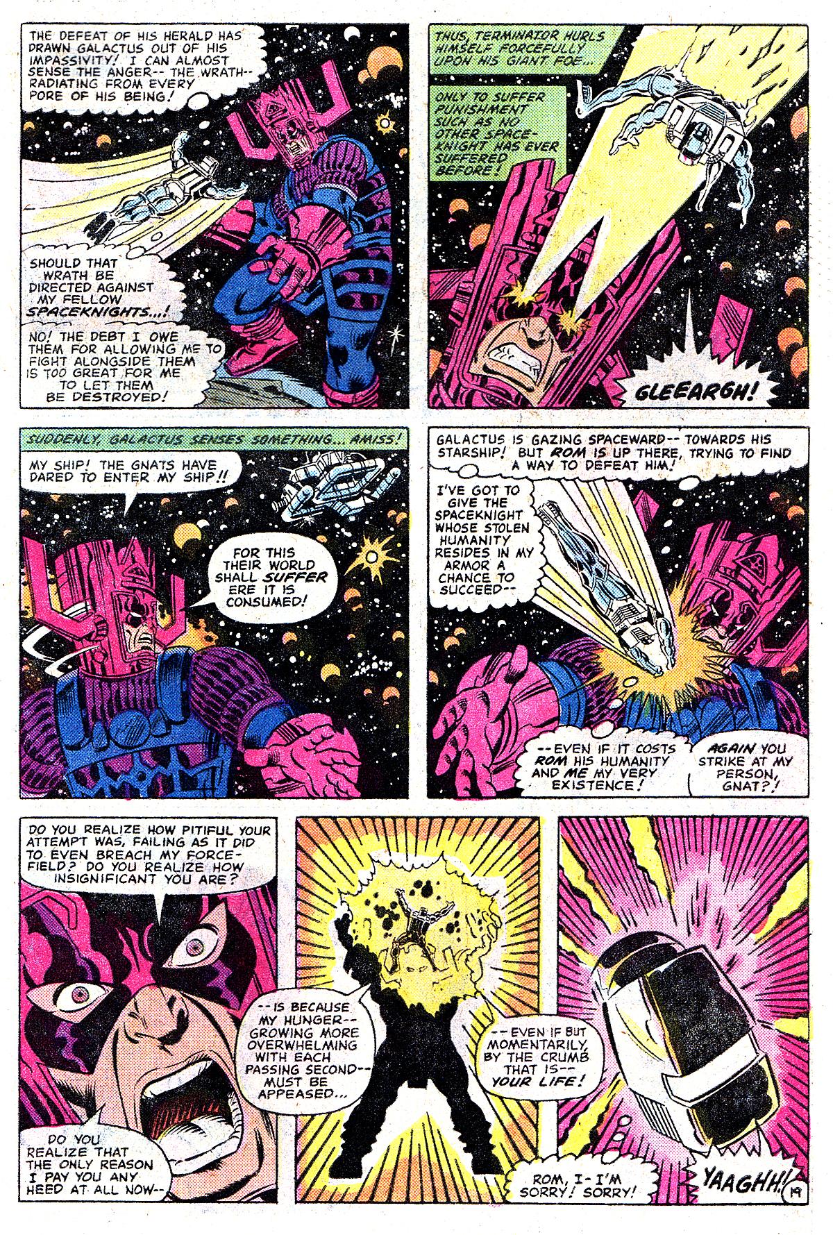 Read online ROM (1979) comic -  Issue #26 - 19
