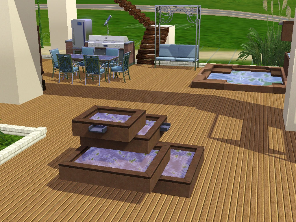 Blackgamersims: Jugando a Los Sims 3 Patios y Jardines y descarga de ...