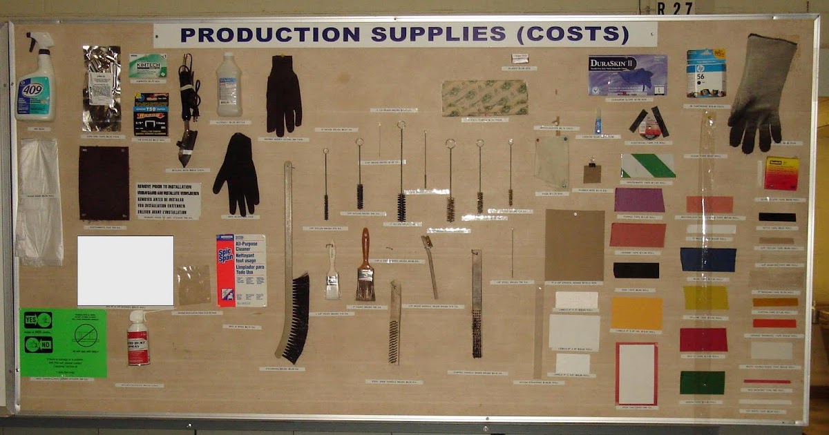 A Lean Journey: Visual Board for Production Supplies