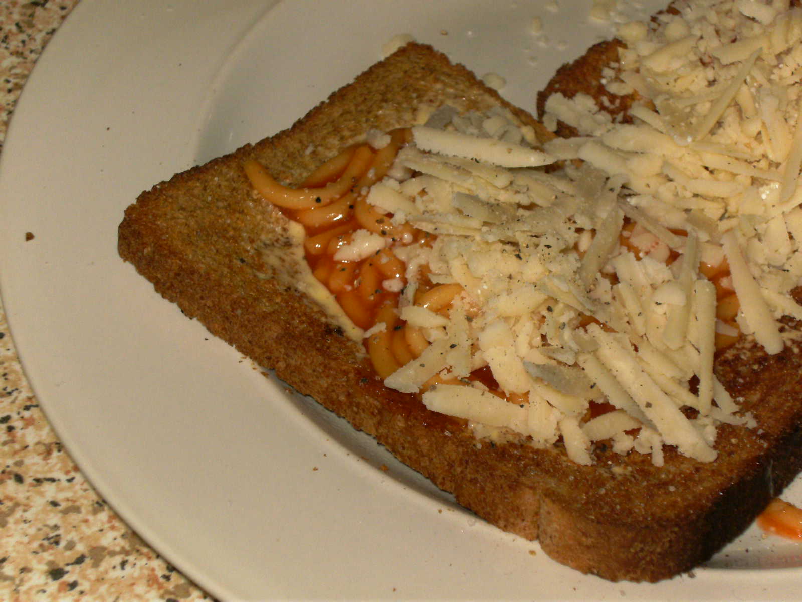 White Wine in the City Friday 9th April Spaghetti on toast with cheese