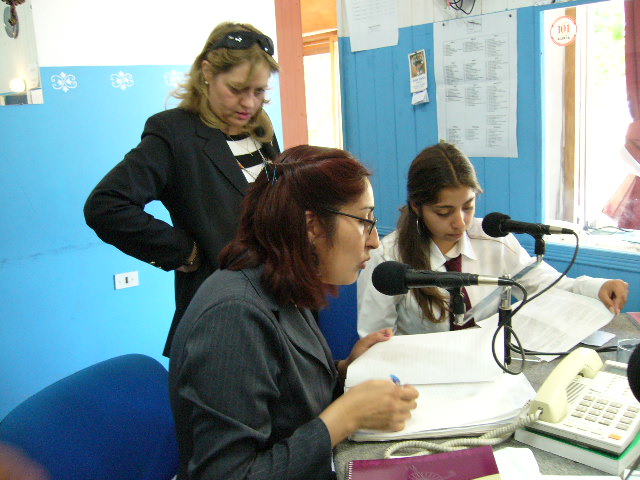 VISITA A LOS MEDIOS