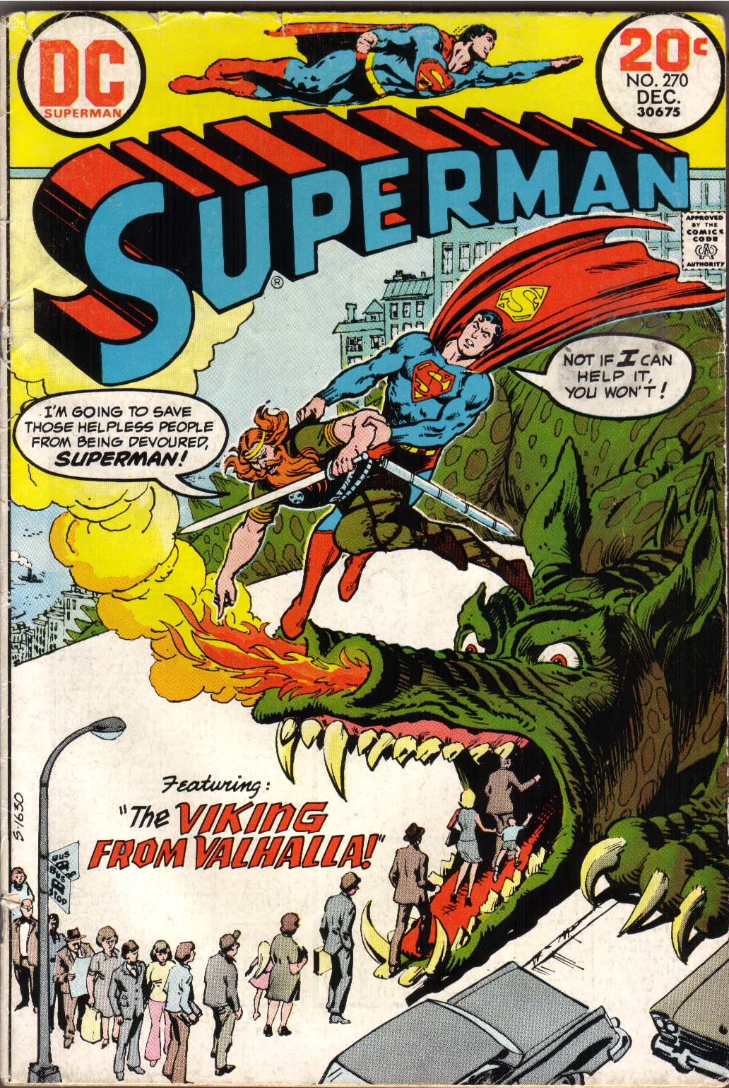 Read online Superman (1939) comic -  Issue #270 - 1