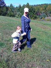 Strolling at the orchard