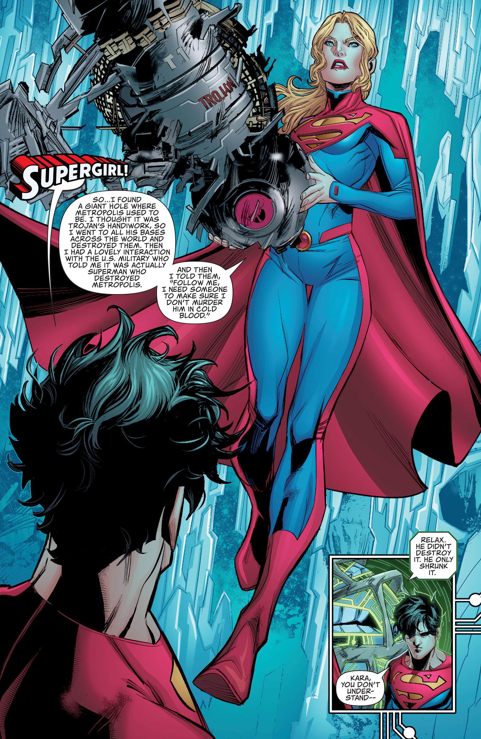 Read online Future State: Superman of Metropolis comic -  Issue #1 - 11