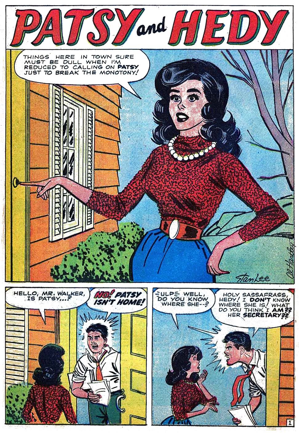 Read online Patsy and Hedy comic -  Issue #81 - 19