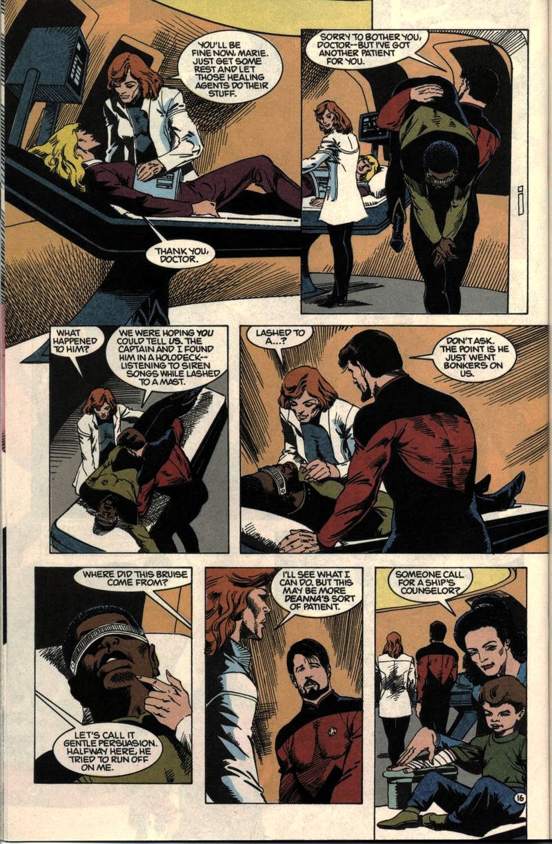 Read online Star Trek: The Next Generation (1989) comic -  Issue #16 - 17