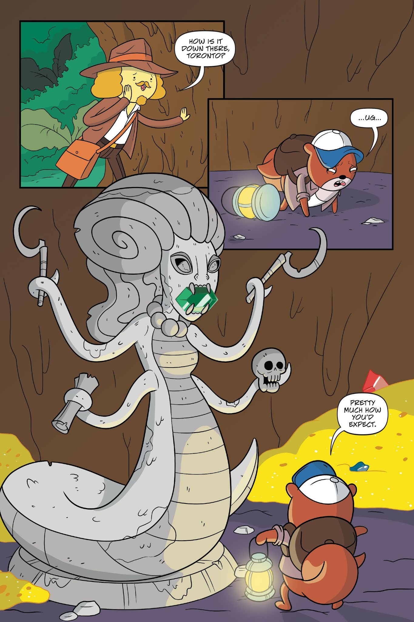 Read online Adventure Time: President Bubblegum comic -  Issue # TPB - 9
