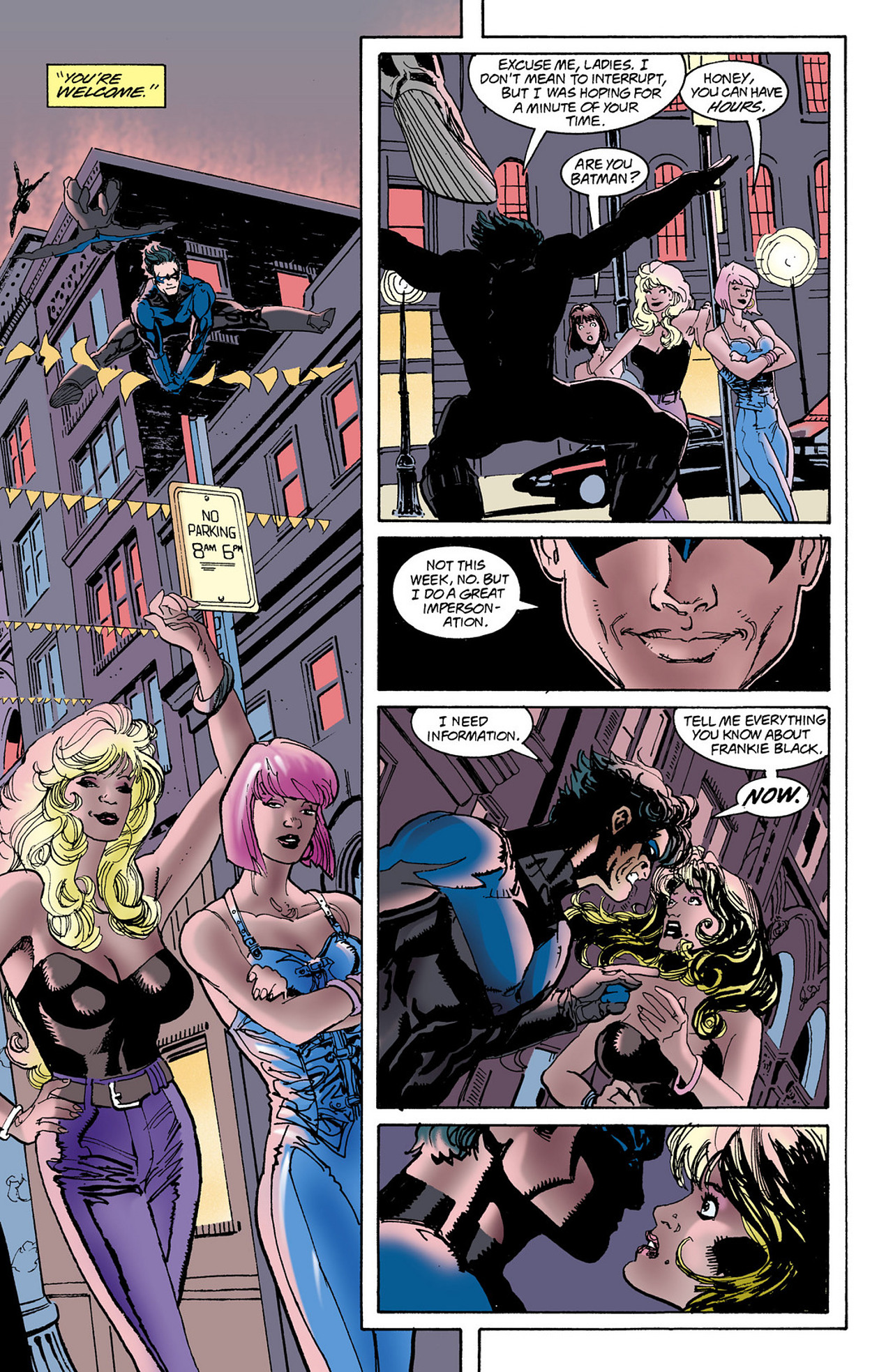 Read online Nightwing and Huntress comic -  Issue #3 - 8