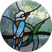 Kingfisher Leadlight