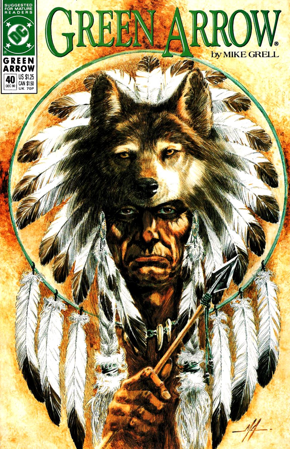 Read online Green Arrow (1988) comic -  Issue #40 - 1
