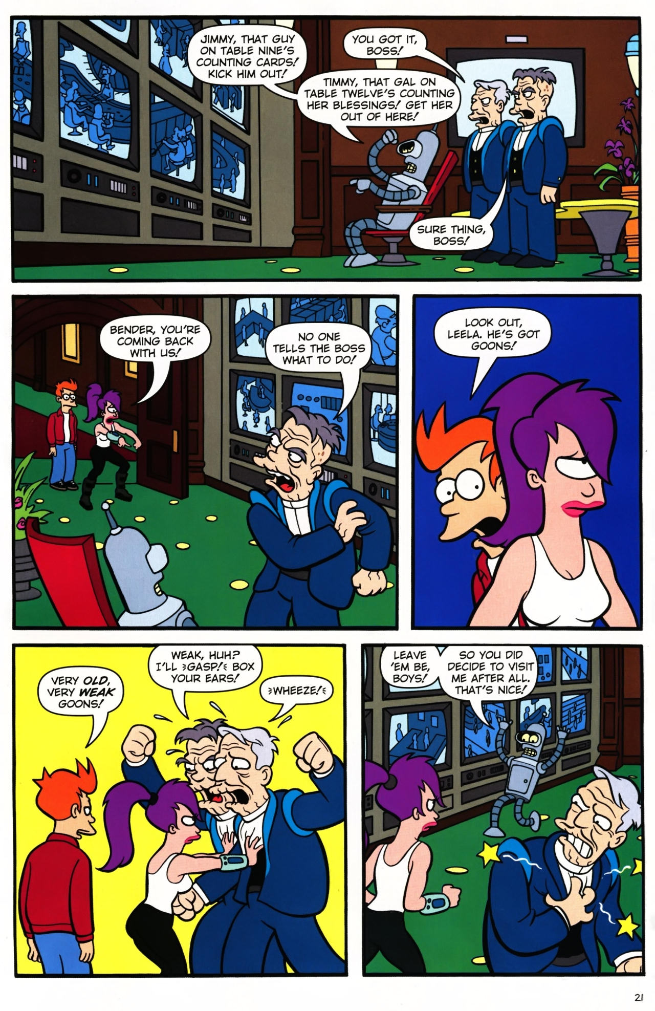 Read online Futurama Comics comic -  Issue #39 - 18