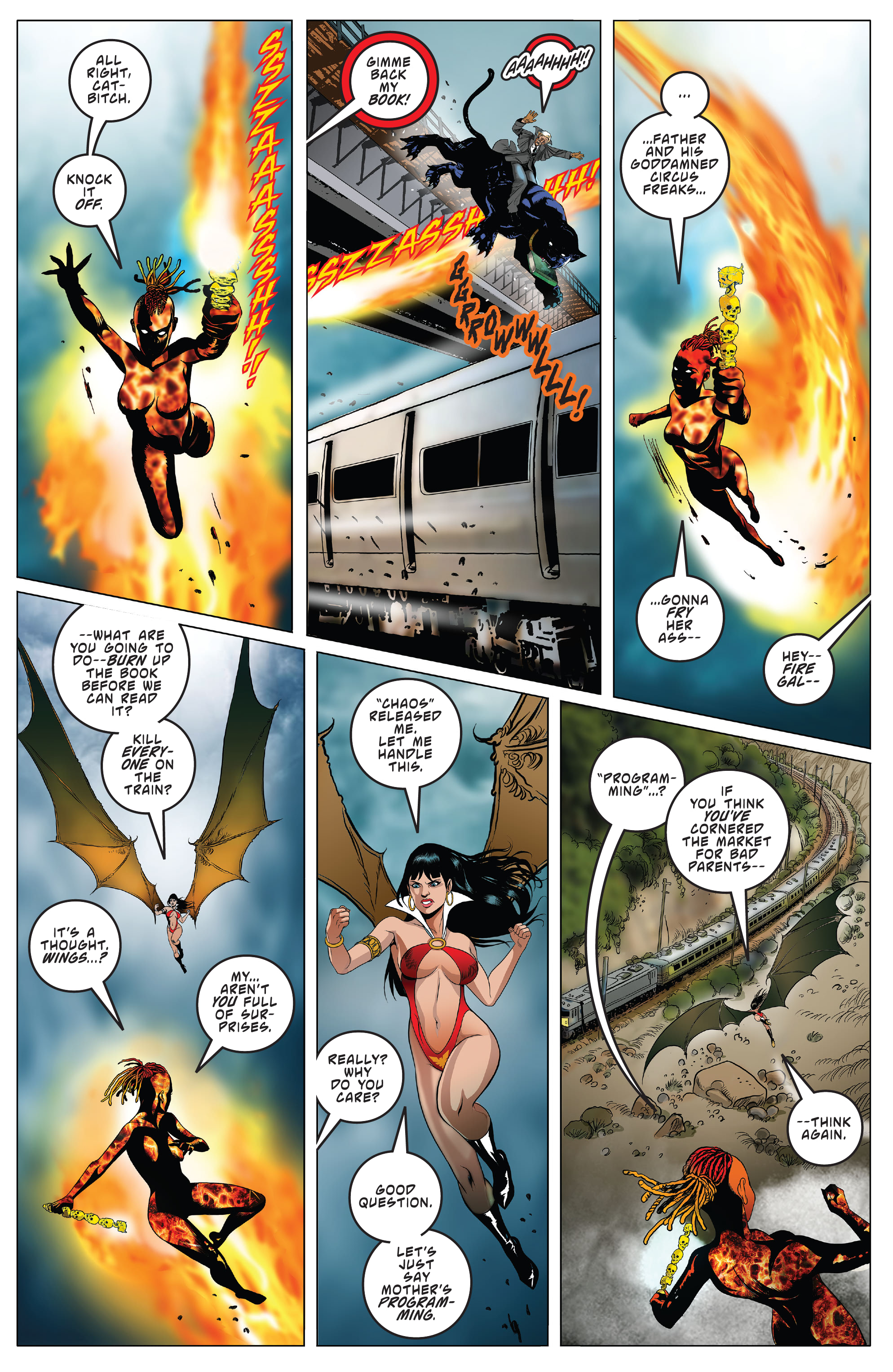 Read online Vampirella: Year One comic -  Issue #6 - 12