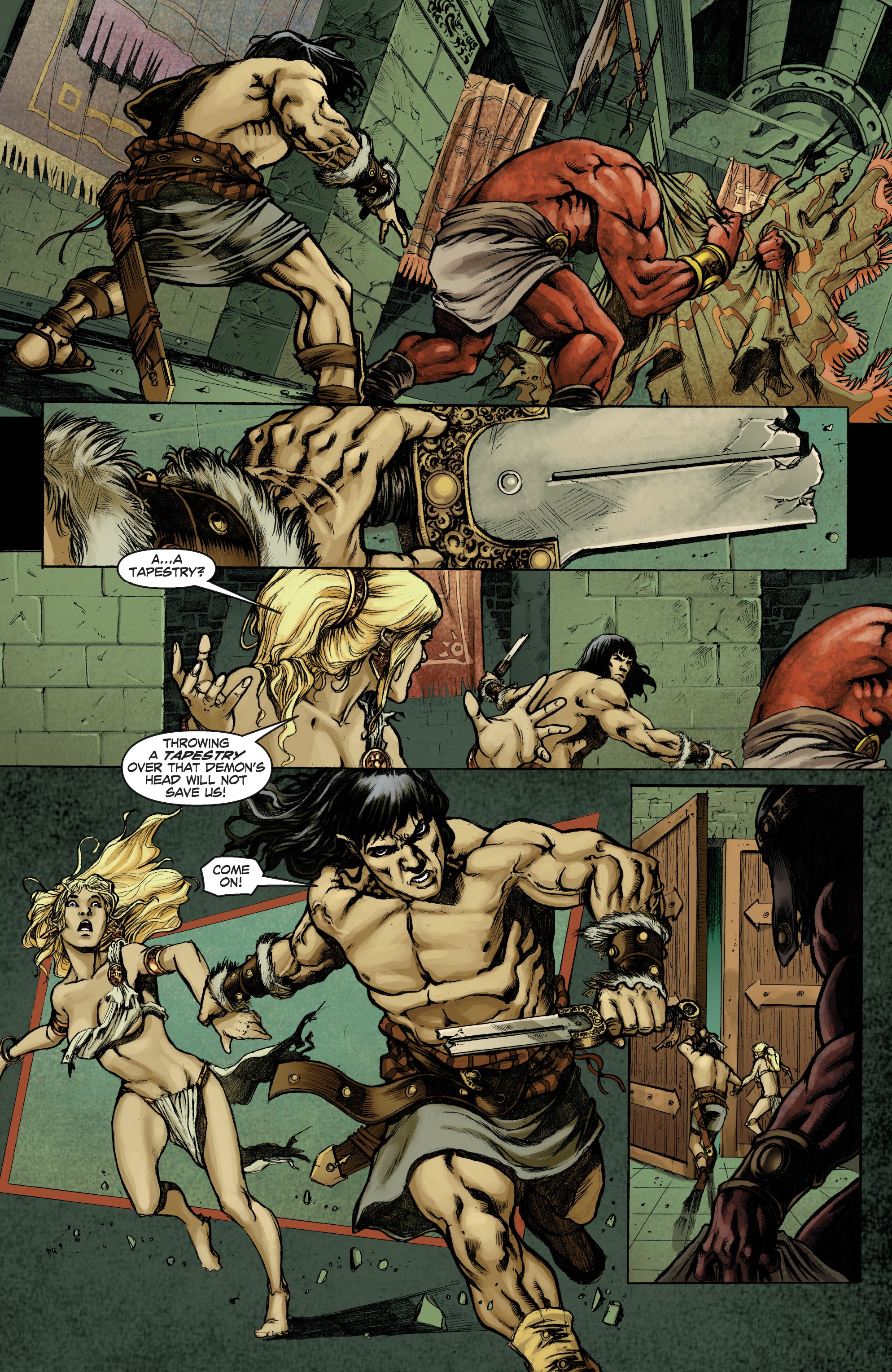 Read online Conan Chronicles Epic Collection comic -  Issue # TPB Blood In His Wake (Part 4) - 42