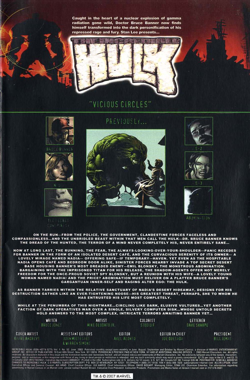 Read online The Incredible Hulk (2000) comic -  Issue #52 - 3