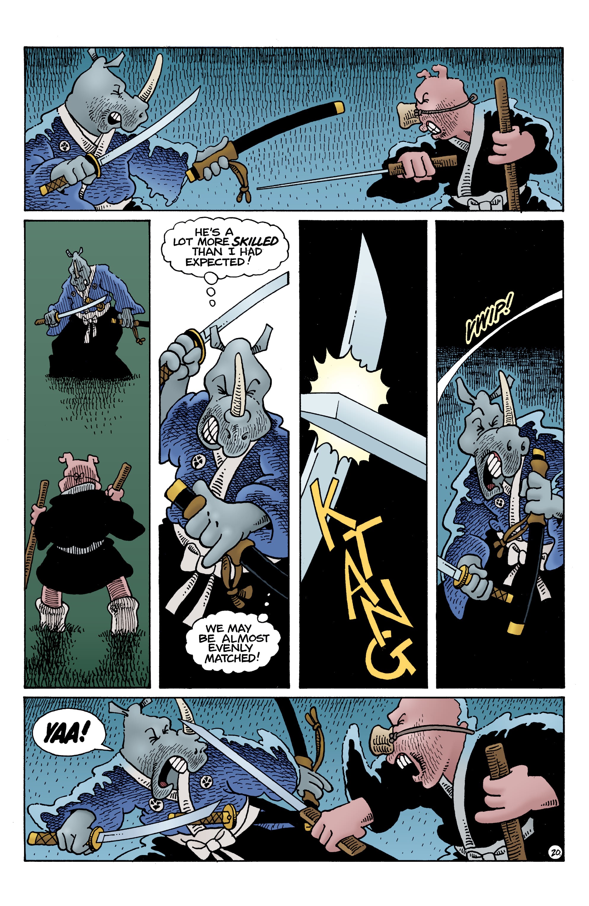 Read online Usagi Yojimbo: The Dragon Bellow Conspiracy comic -  Issue #4 - 22