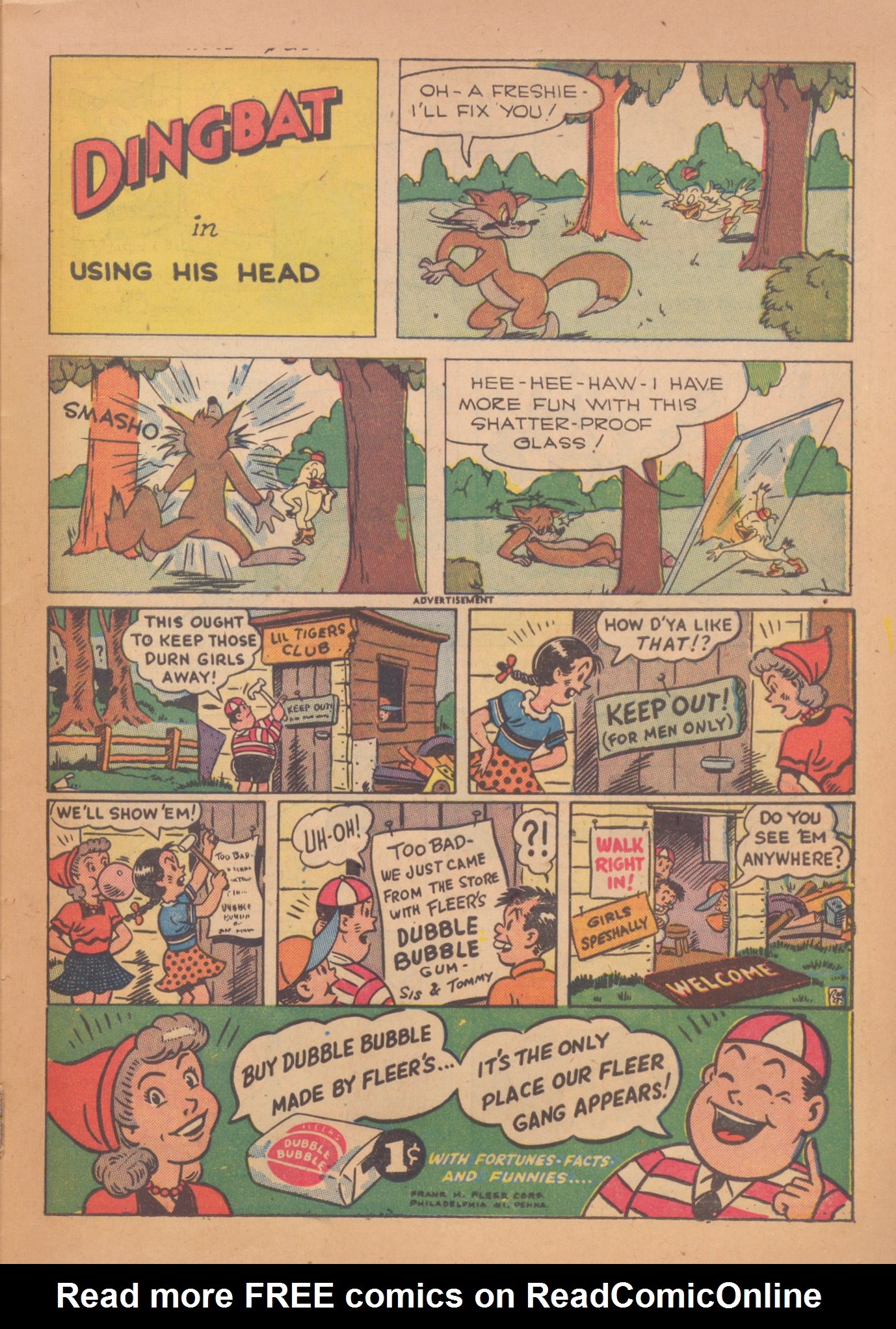 Read online Paul Terry's Mighty Mouse Comics comic -  Issue #26 - 25