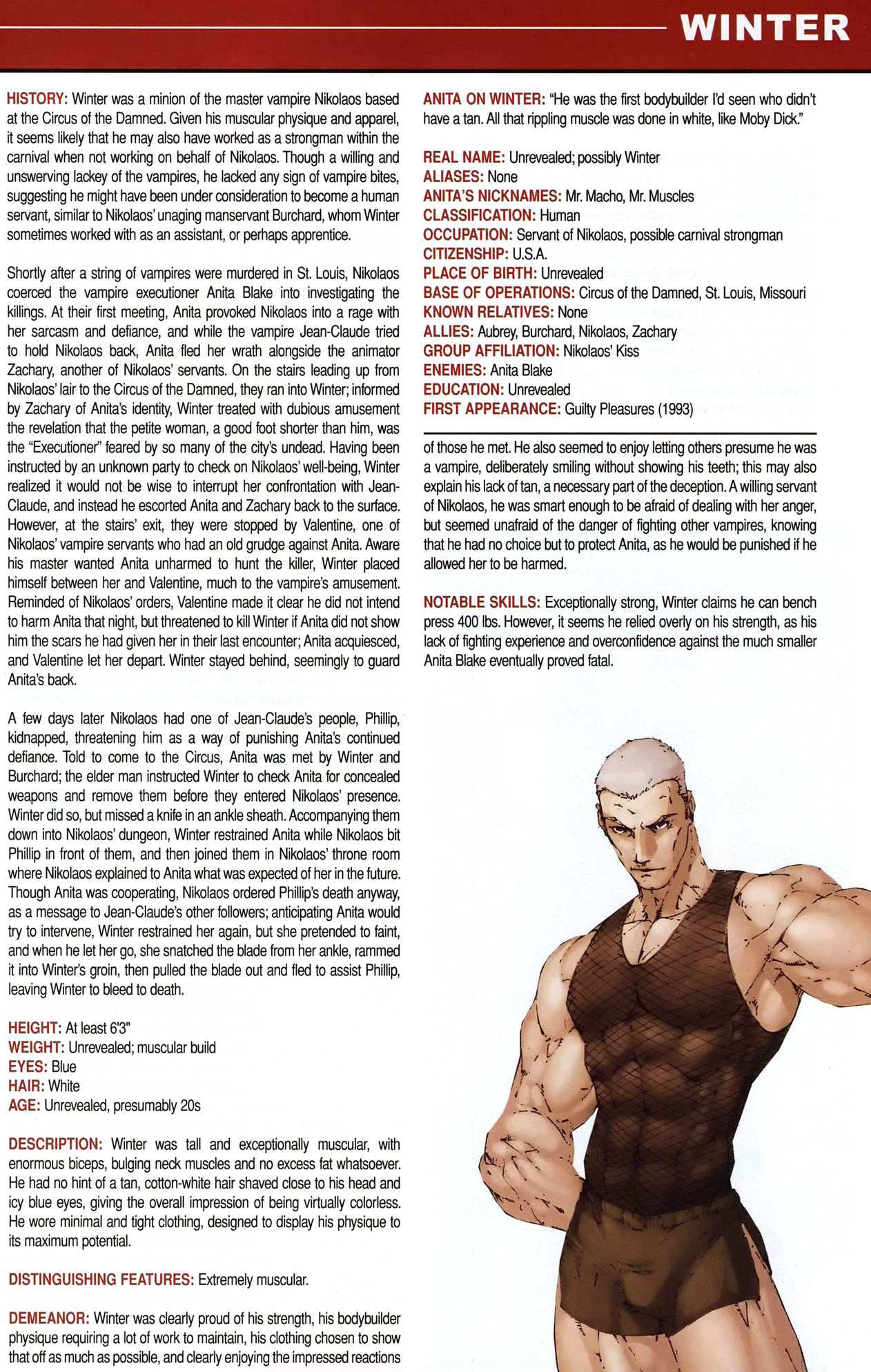 Read online Anita Blake, Vampire Hunter: Guilty Pleasures Handbook comic -  Issue #Anita Blake, Vampire Hunter: Guilty Pleasures Handbook Full - 35