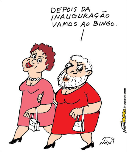 Lula e Dilma. Amigas inseparáveis