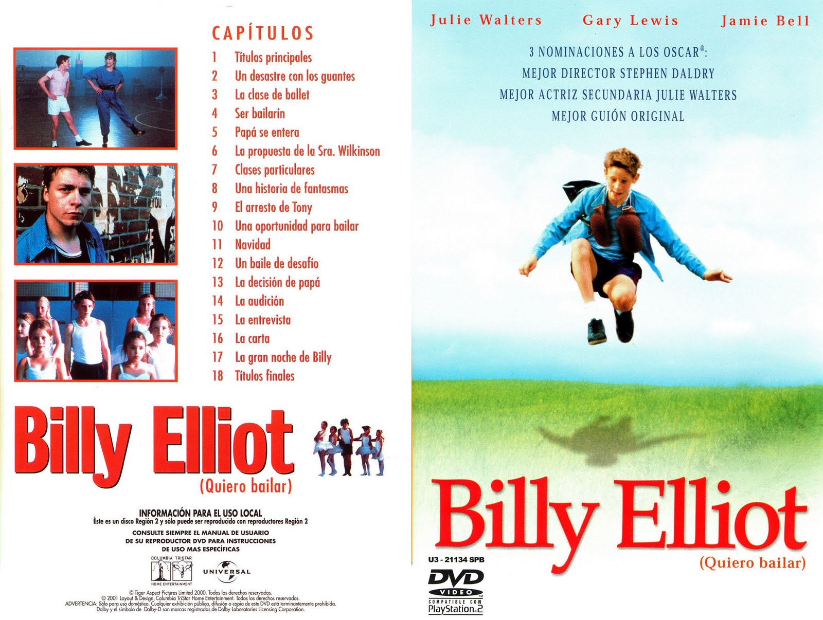 Peliculas DVD Billy Elliot Peliculas DVD Billy Elliot