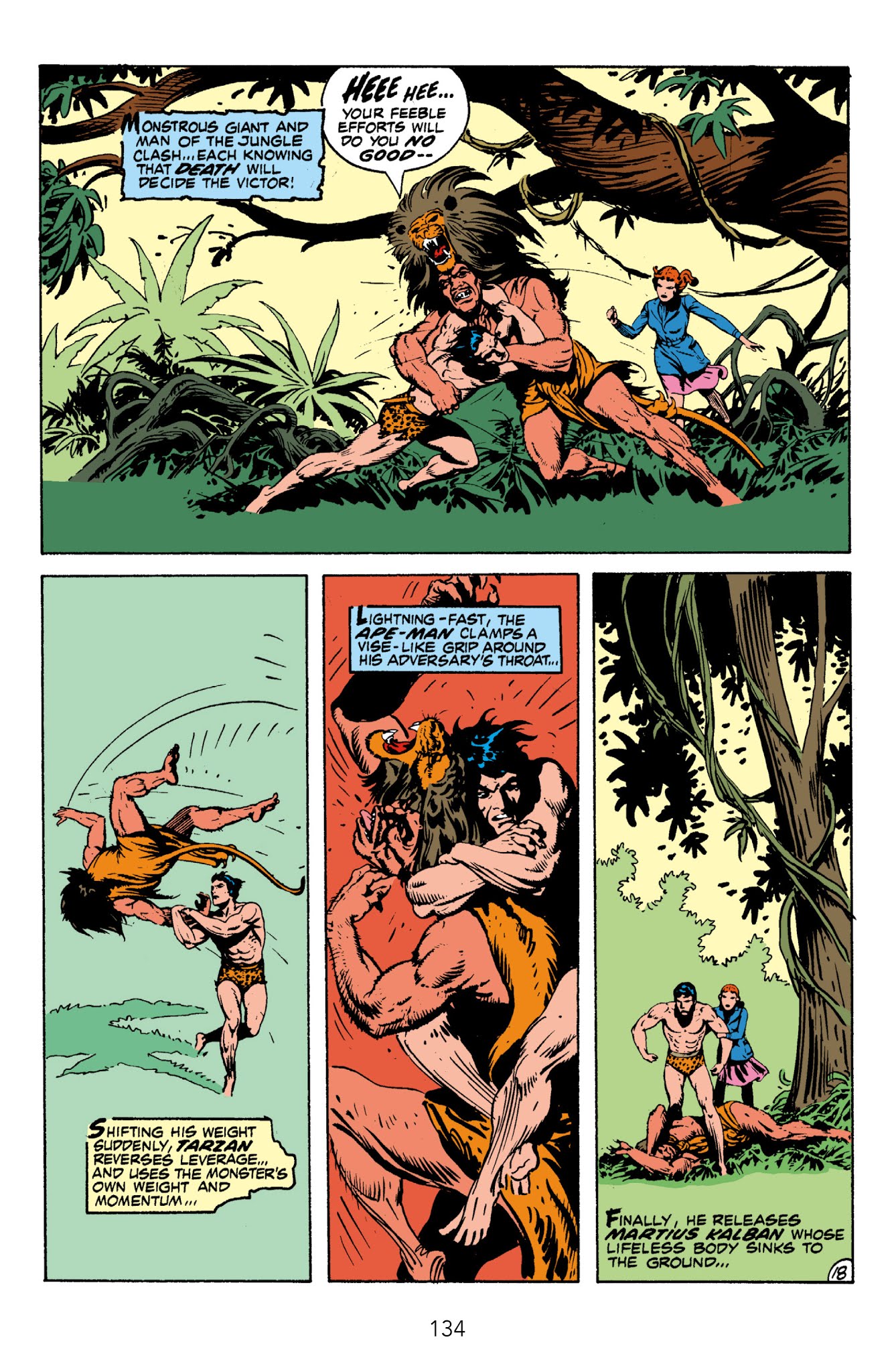 Read online Edgar Rice Burroughs' Tarzan The Joe Kubert Years comic -  Issue # TPB 1 (Part 2) - 36