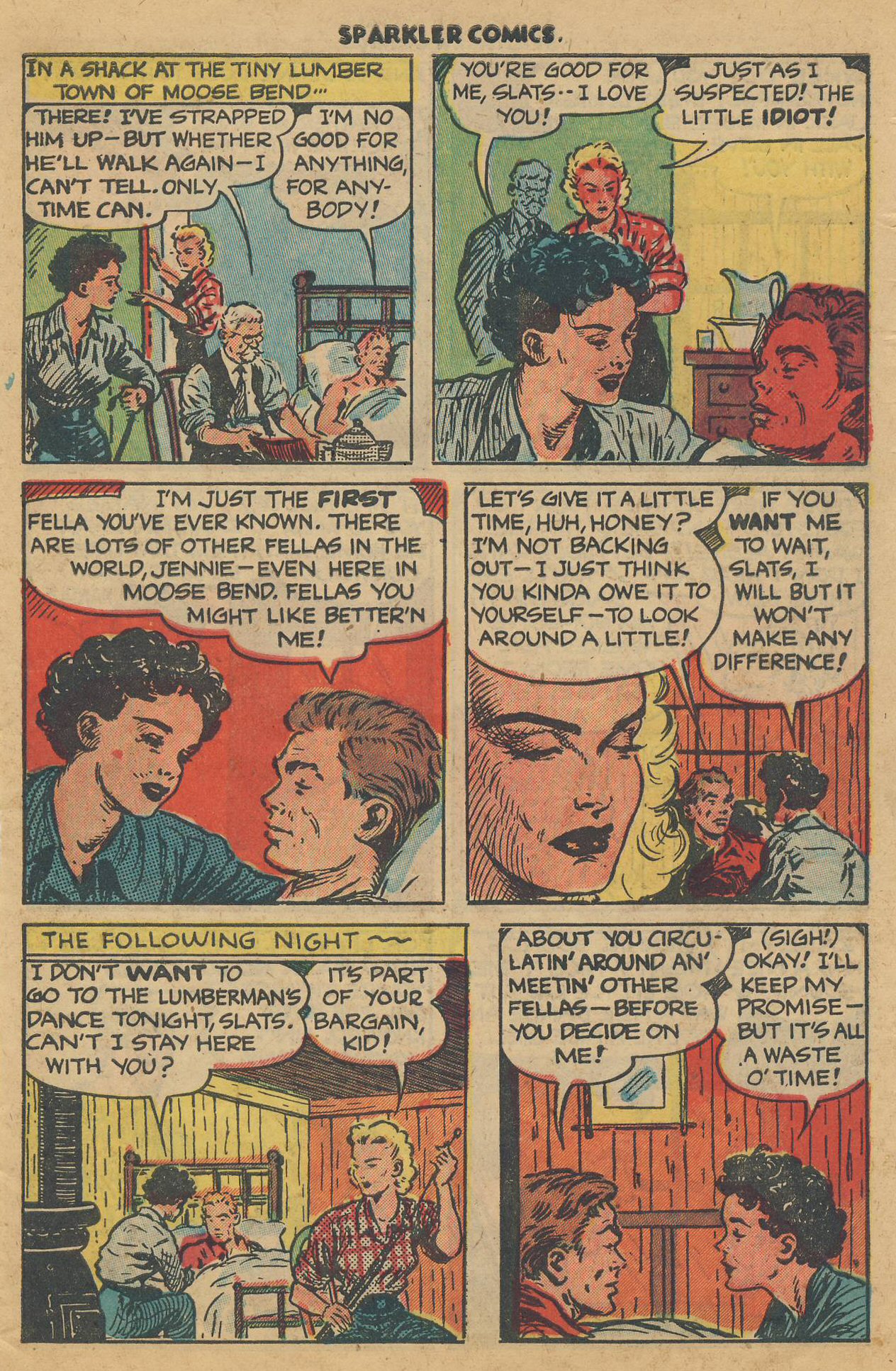 Read online Sparkler Comics comic -  Issue #89 - 27