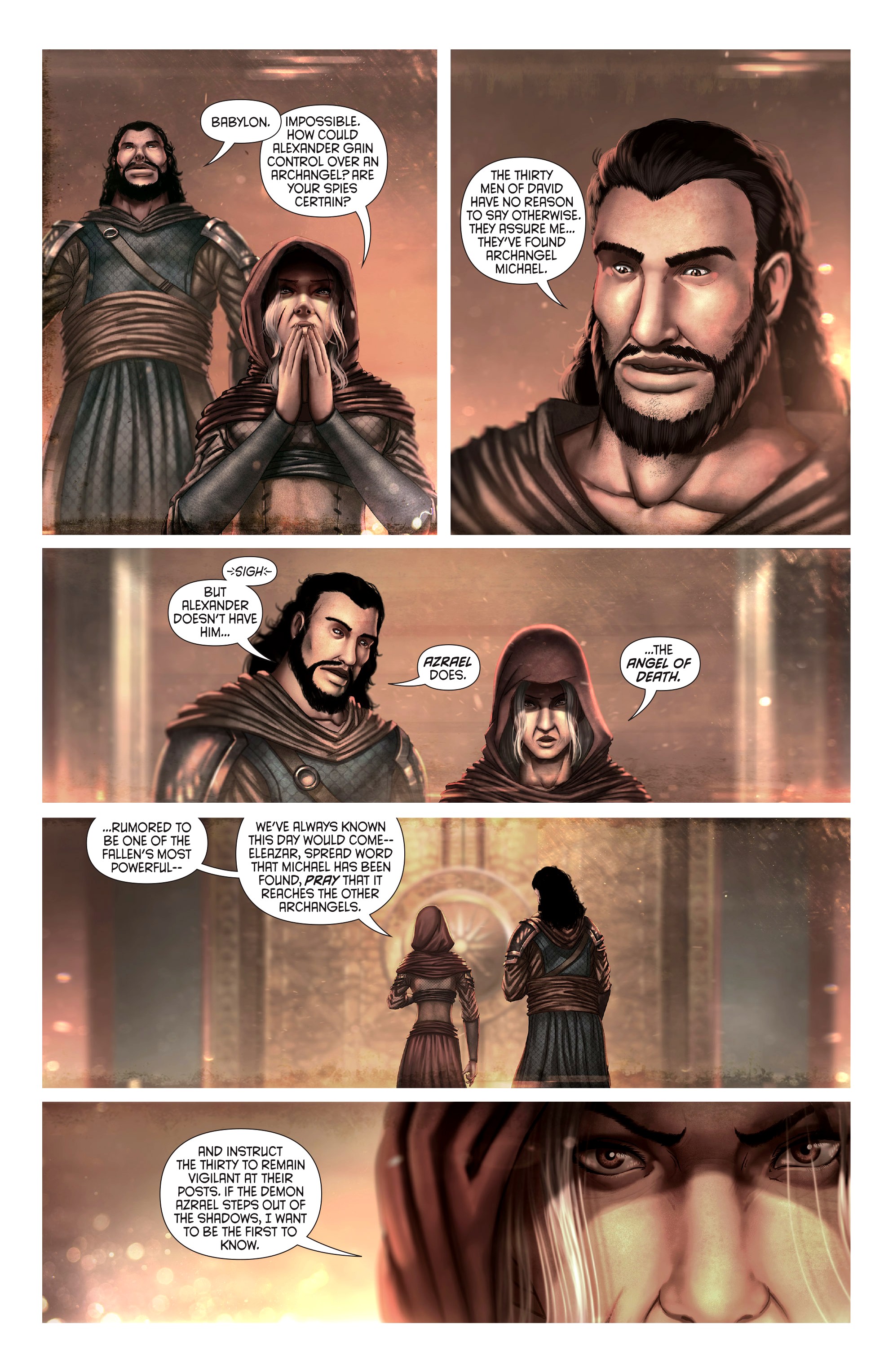 Read online Knights of the Golden Sun comic -  Issue #2 - 4