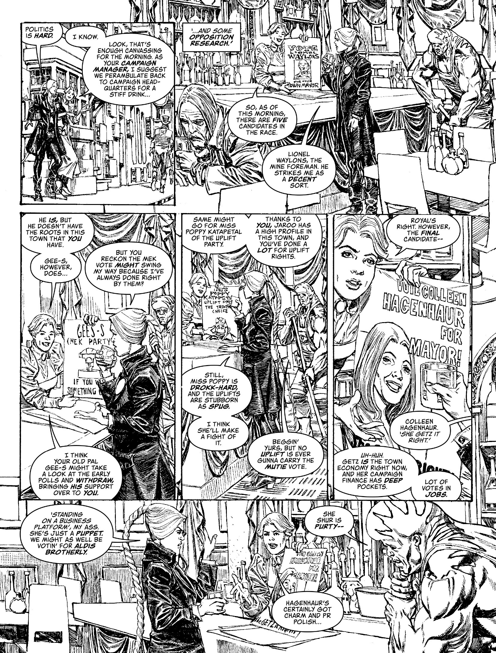 Read online Judge Dredd Megazine (Vol. 5) comic -  Issue #439 - 48