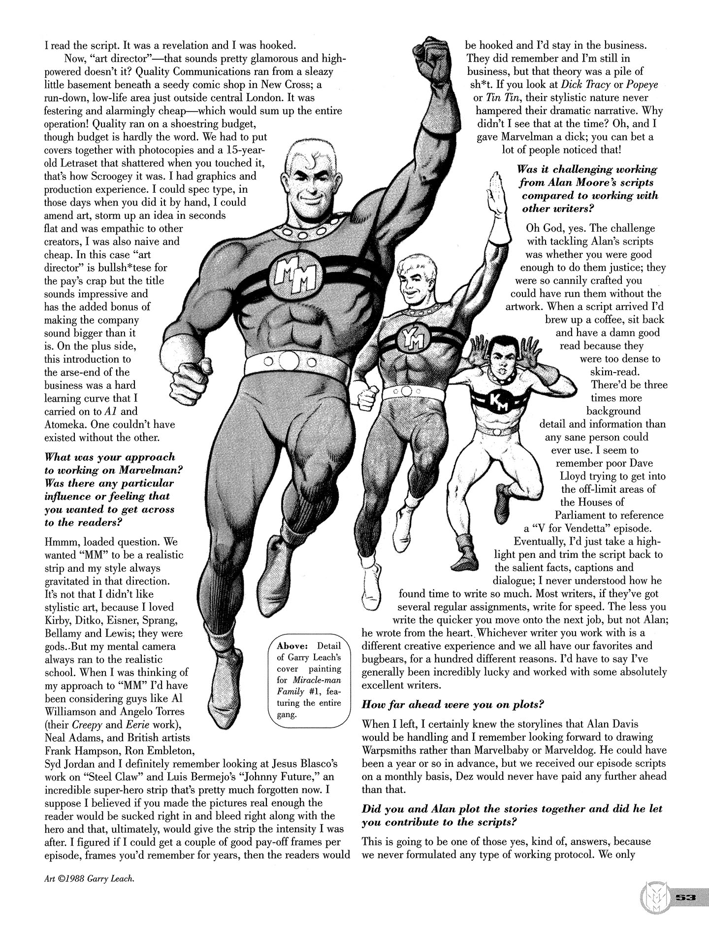 Read online Kimota!: The Miracleman Companion comic -  Issue # Full - 54