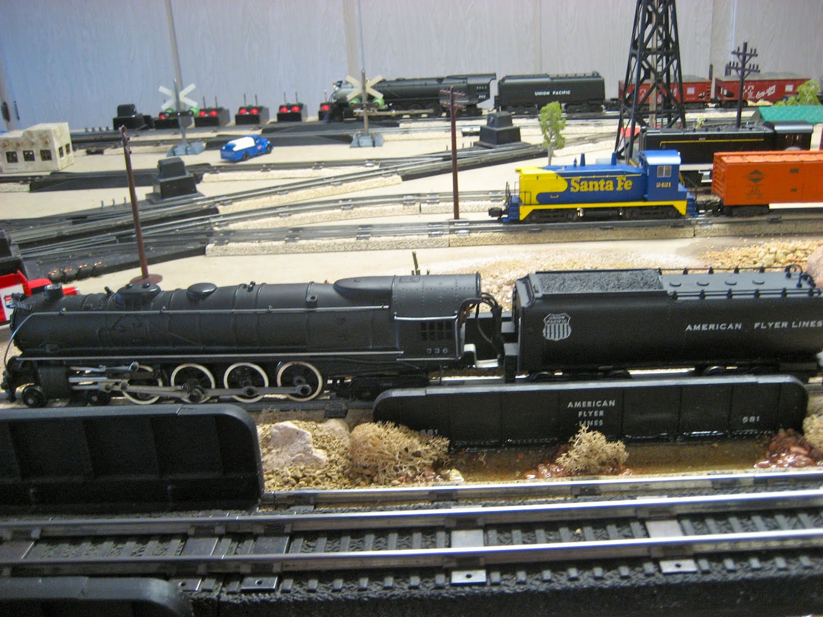 American Flyer Train Layout