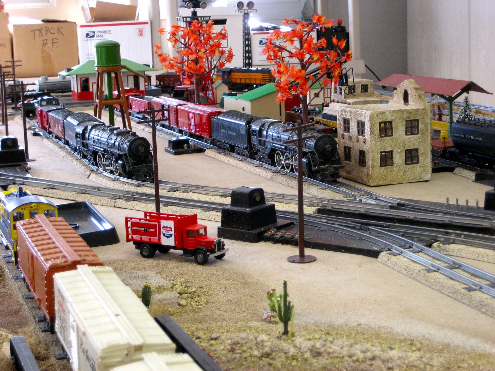 American Flyer Train Layout