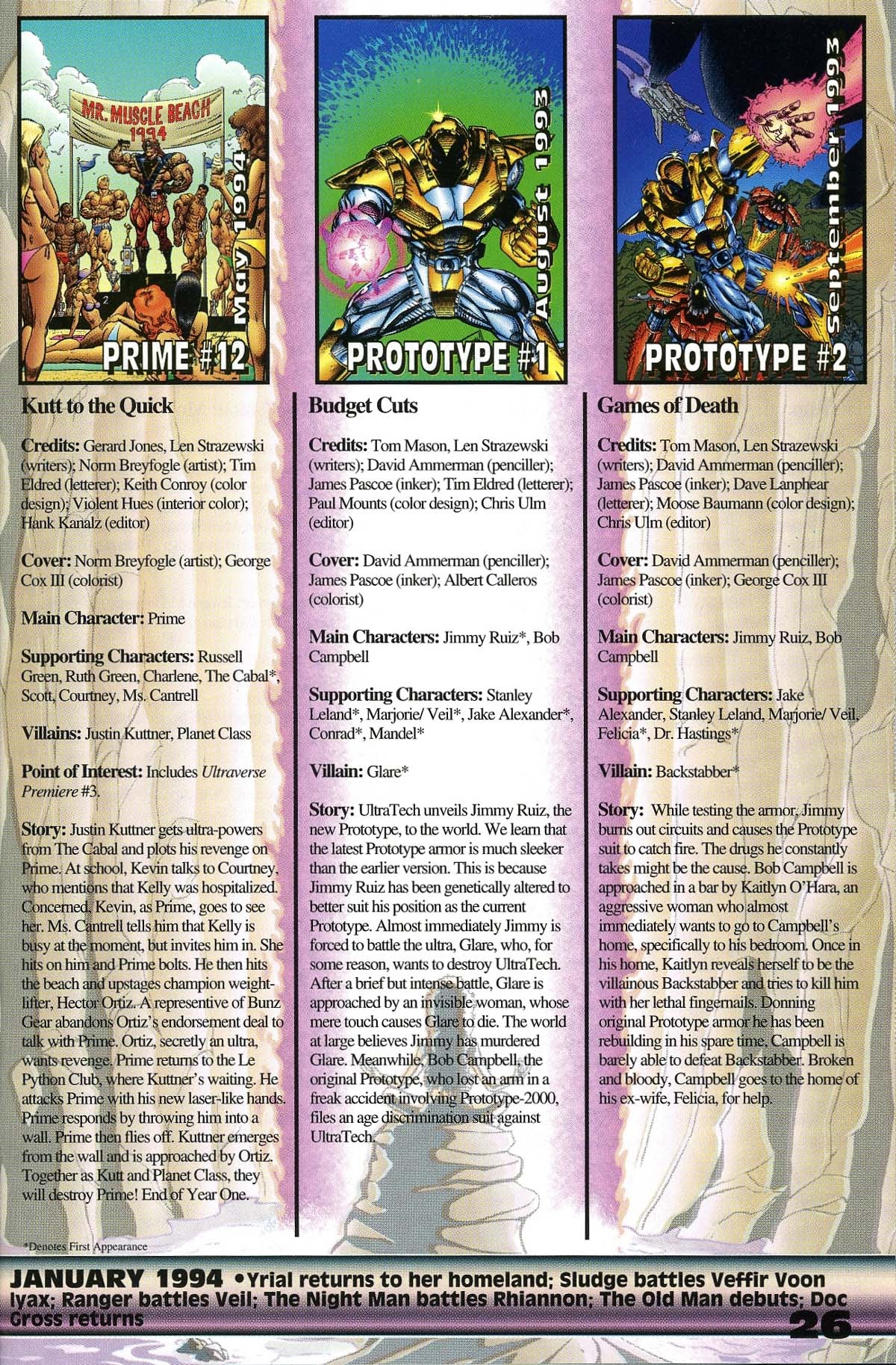 Read online Ultraverse Year One comic -  Issue # Full - 32