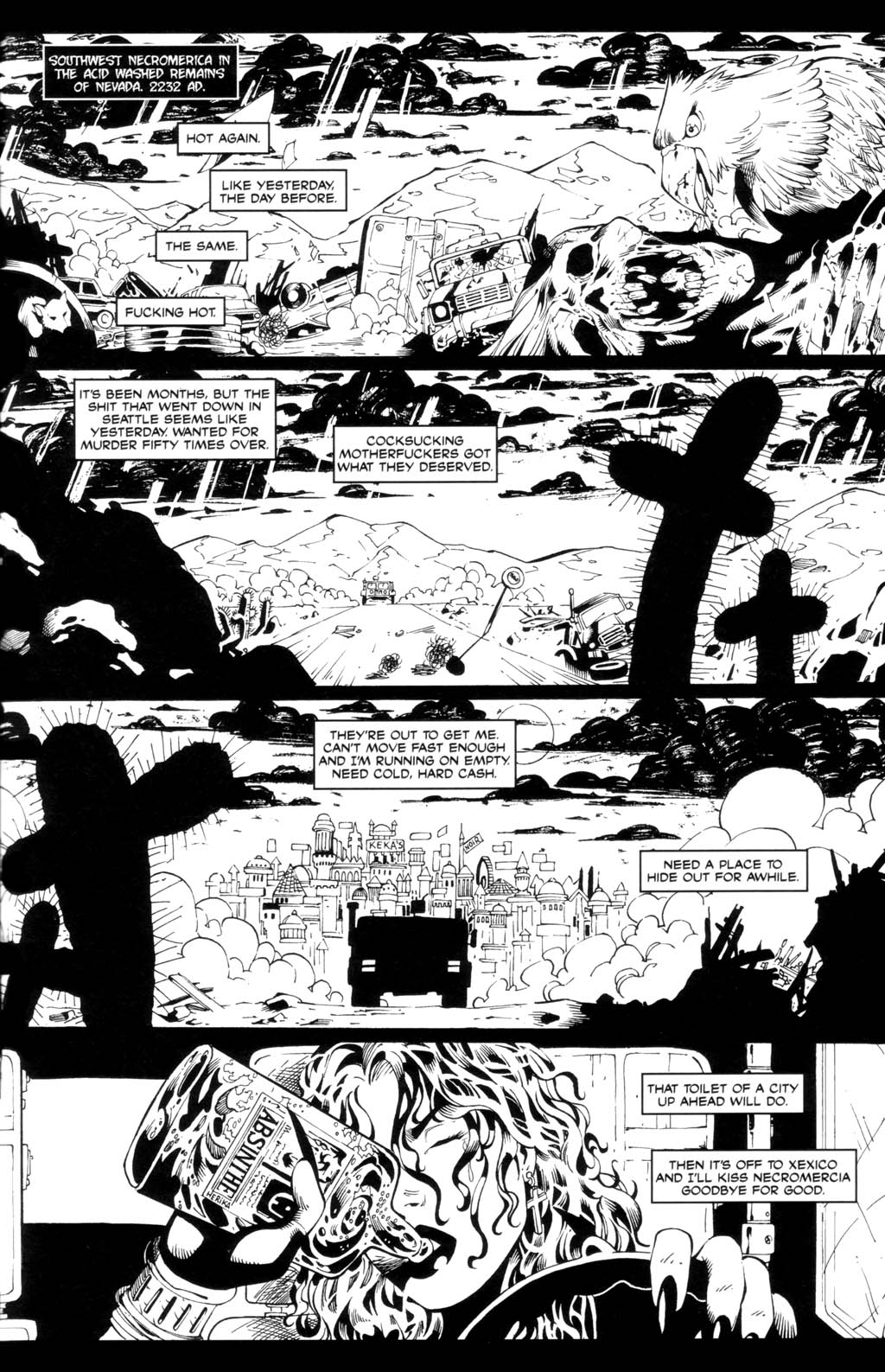 Read online Brian Pulido's War Angel comic -  Issue #1 - 9