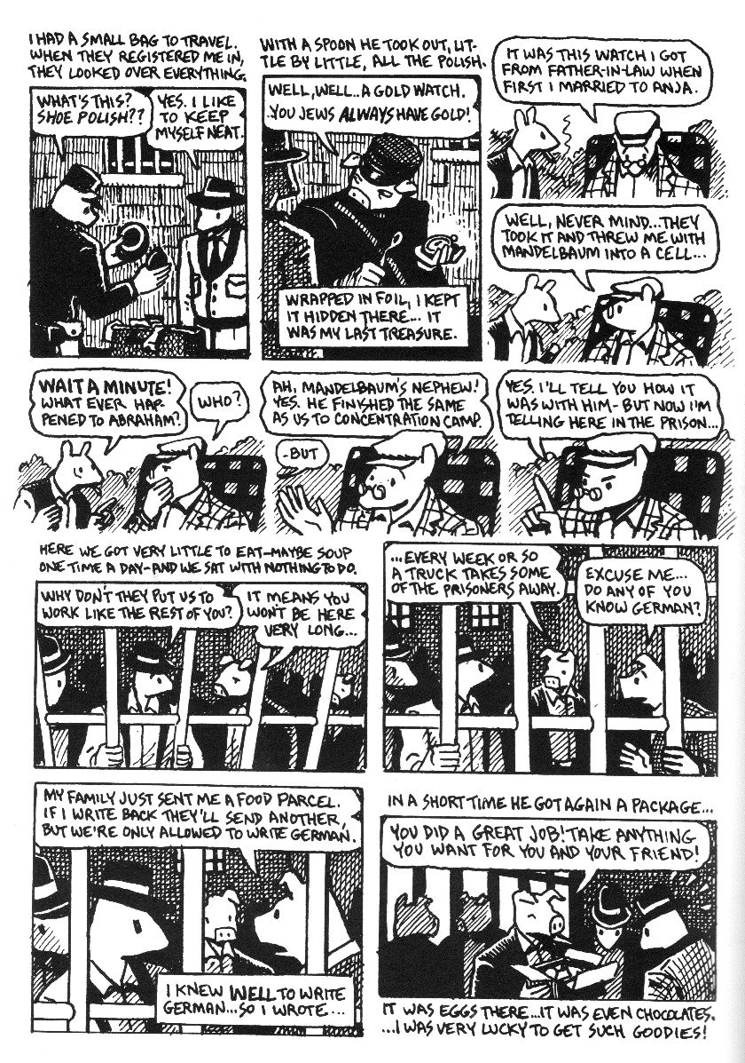 Castle &amp; Elephant talk The Complete MAUS by Art Speigelman