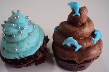 También hubo cupcakes marinos...